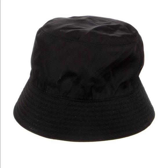 Prada Black Nylon Bucket Hat - Picture 3 of 3